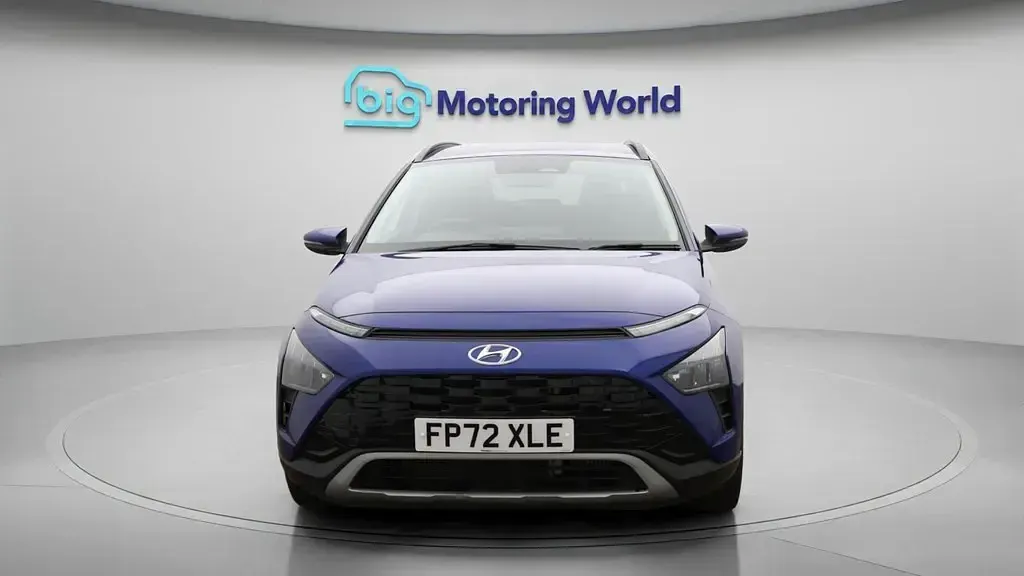 Usado Hyundai Bayon Premium 100 HP (73 kW) 2022 Azul SUV