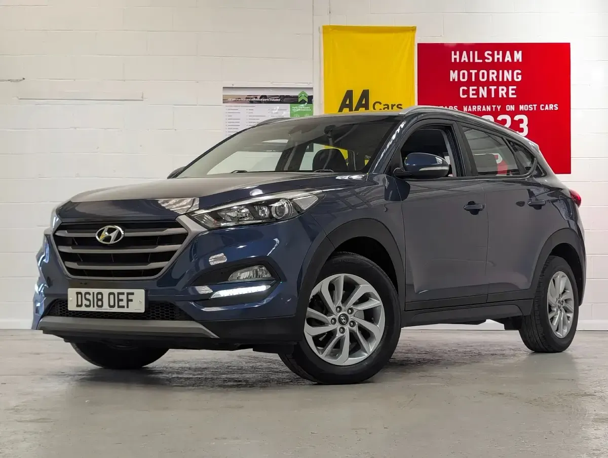 Used Hyundai Tucson SE 177 HP (130 kW) 2018 Blue SUV