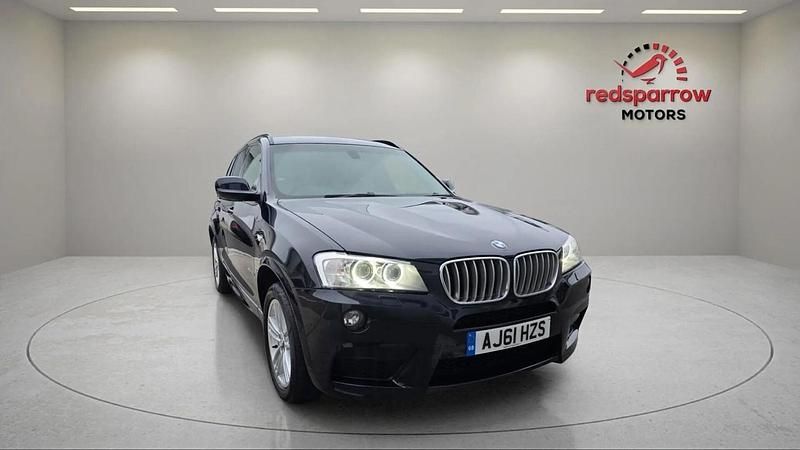 Black Used 2012 BMW X3 M Sport SUV | £8,599 (Fair price) - Image 1/4
