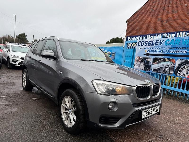 Begagnad BMW X3 2015 Grå SUV
