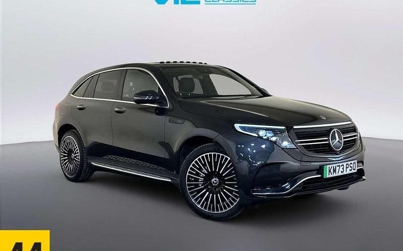 Used Mercedes EQC400 AMG line 300 kW (408 HP) 2023 Grey SUV