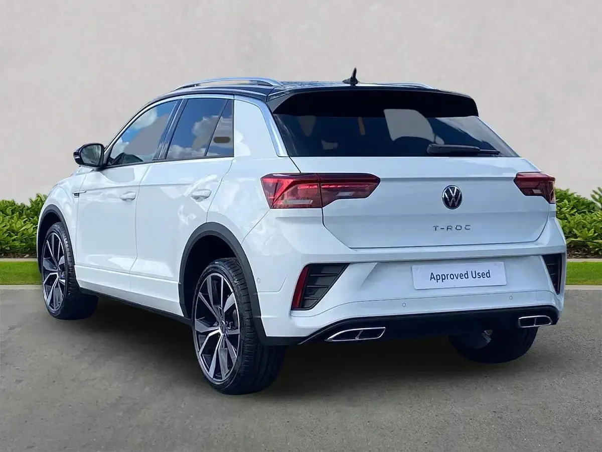 New VW T-Roc R-line 150 HP (110 kW) 2026 White SUV