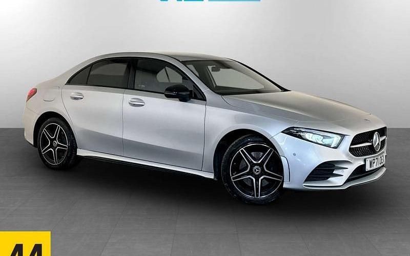 Used Mercedes A250 AMG Line Premium 218 HP (160 kW) 2022 Silver Sedan