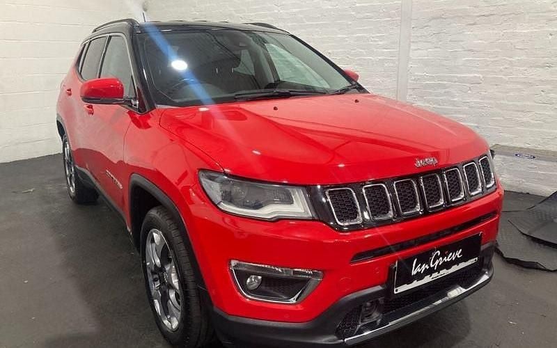 Red/black Used 2021 Jeep Compass Limited SUV | £12,999 (Fair price) - Image 1/4