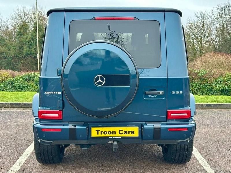 Used Mercedes G63 AMG AMG 585 HP (430 kW) 2022 Blue SUV
