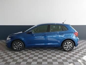Used VW Polo Life 95 HP (69 kW) 2022 Blue Hatchback