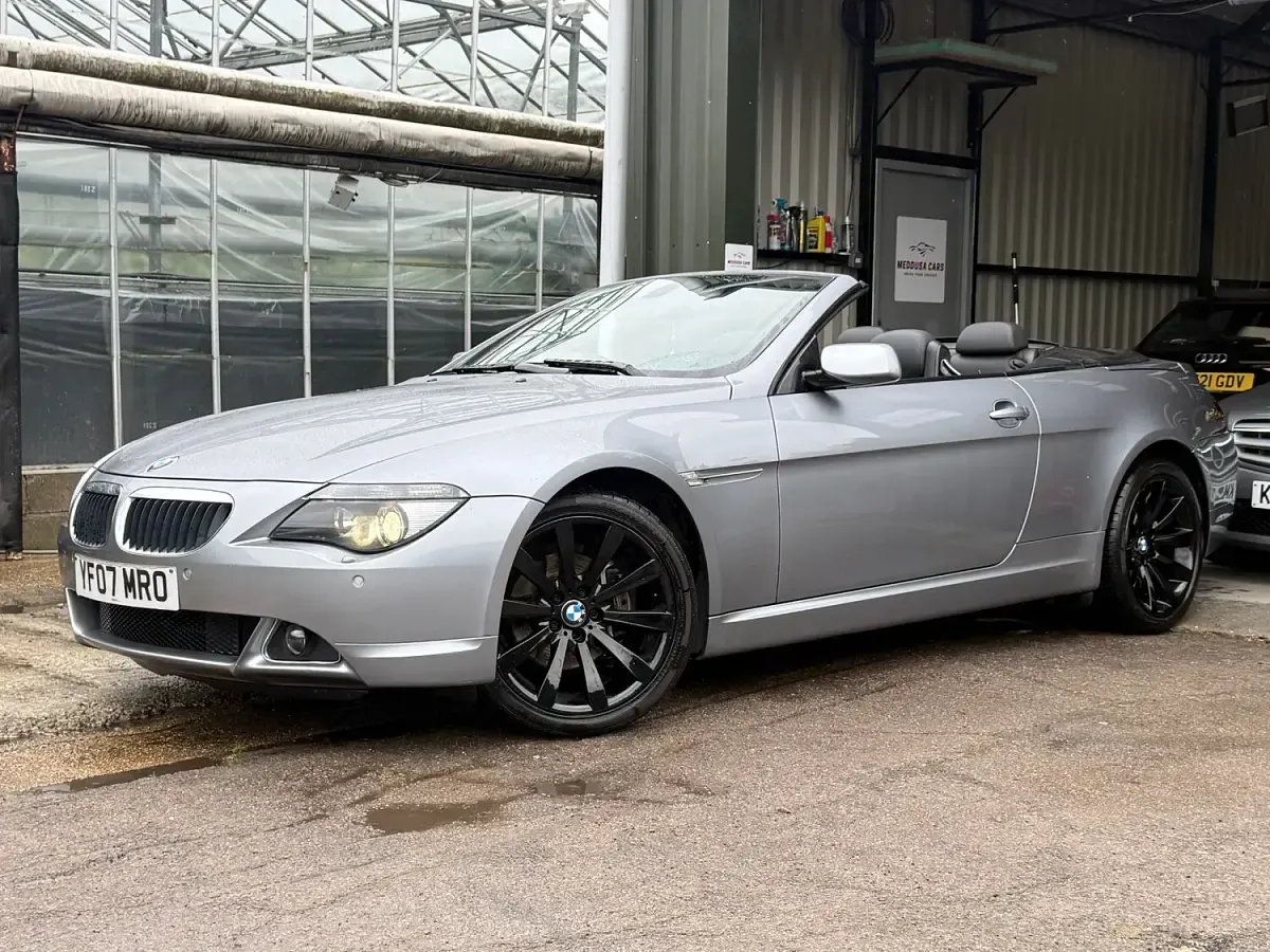 Used BMW 630 Cabriolet Sport Line 2007 Grey Cabriolet