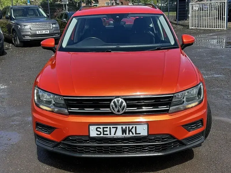Used VW Tiguan S 2017 Orange SUV