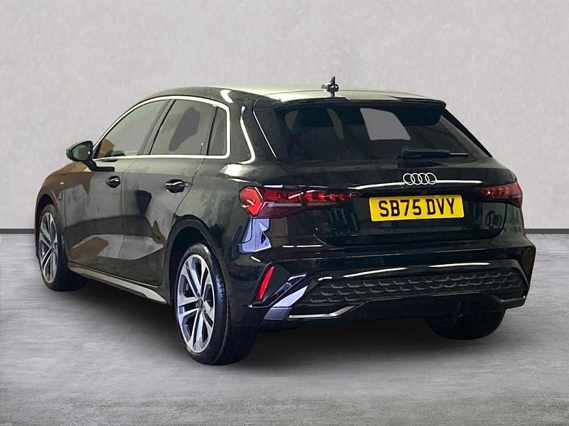 New Audi A3 e-tron S-Line 200 HP (147 kW) 2026 Black Hatchback