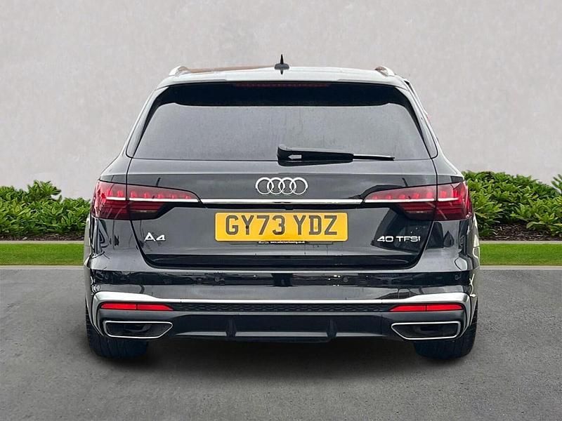 Used Audi A4 S-Line 204 HP (150 kW) 2023 Black Estate