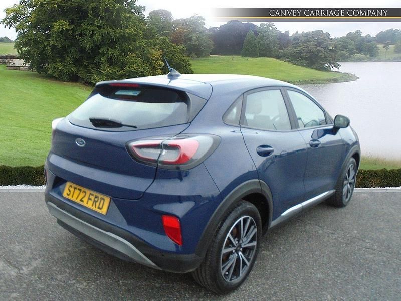 Used Ford Puma Titanium 2022 Blue Hatchback