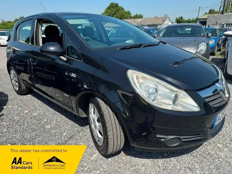 Used Vauxhall Corsa Club 2009 Black Hatchback
