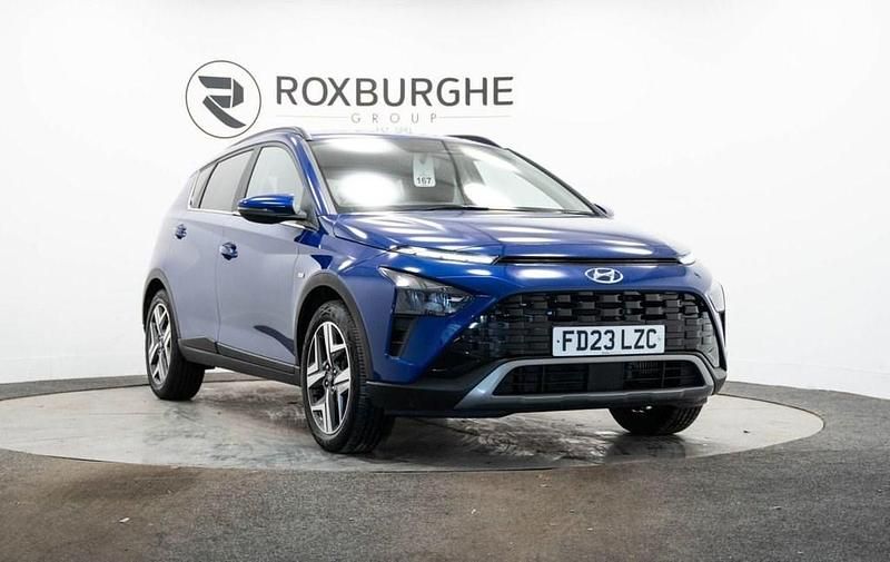 Blue Used 2023 Hyundai Bayon Premium SUV | £13,099 (Fair price) - Image 1/4