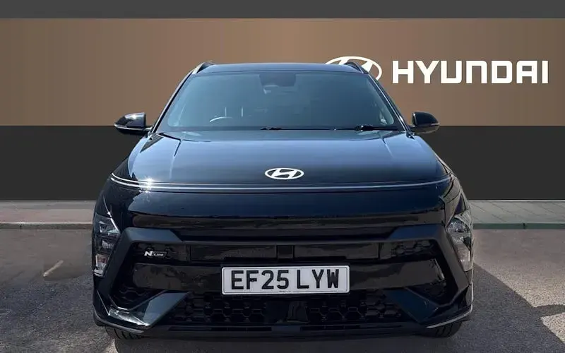 Second-hand Hyundai Kona N Line 129 CP (94 kW) 2025 Negru SUV