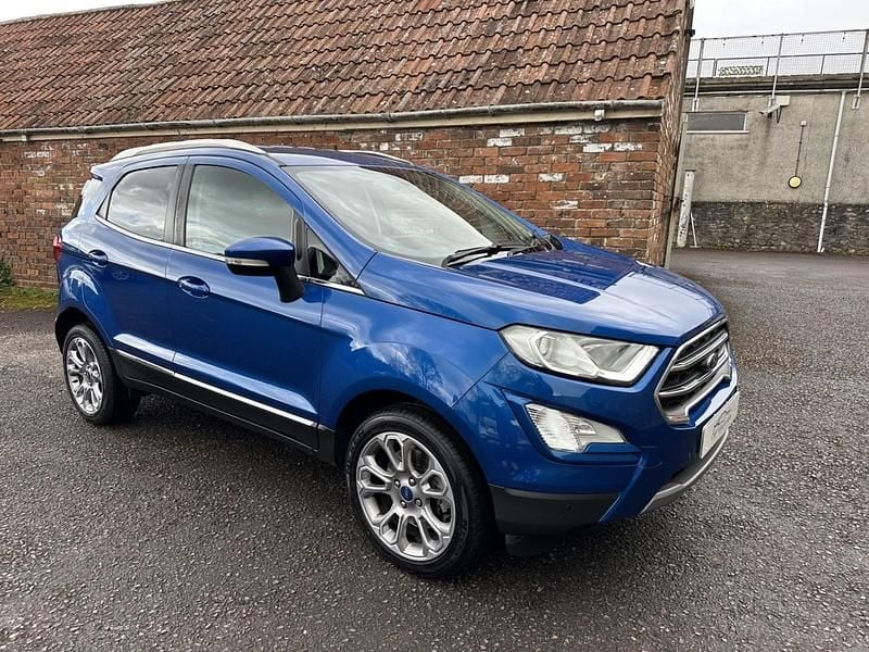 Used Ford Ecosport Titanium 2018 Blue SUV