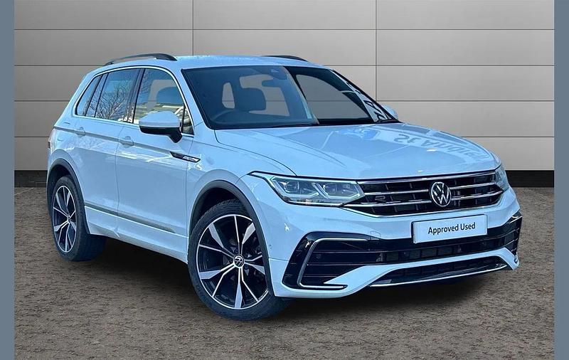 Used VW Tiguan R-line Edition 150 HP (110 kW) 2024 White SUV
