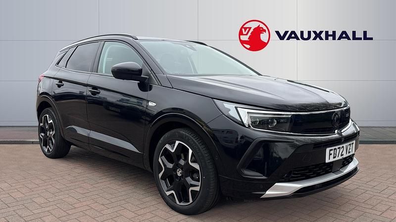 Used Vauxhall Grandland X Ultimate 131 HP (96 kW) 2023 Black SUV