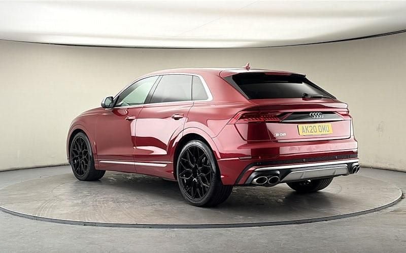 Used Audi SQ8 Sport 435 HP (319 kW) 2020 Matador red SUV