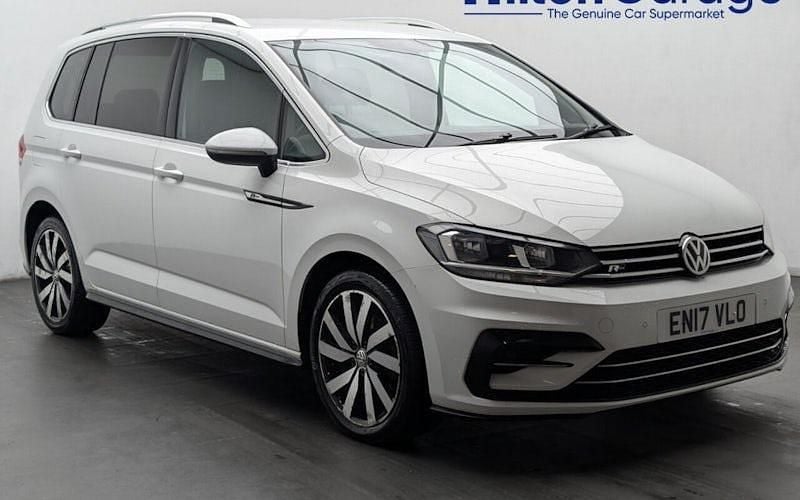 Used VW Touran R-line 190 HP (139 kW) 2017 White MPV