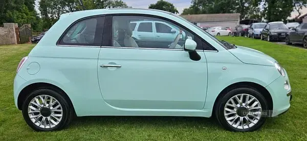 Used Fiat 500 Lounge 69 HP (50 kW) 2014 Green Hatchback