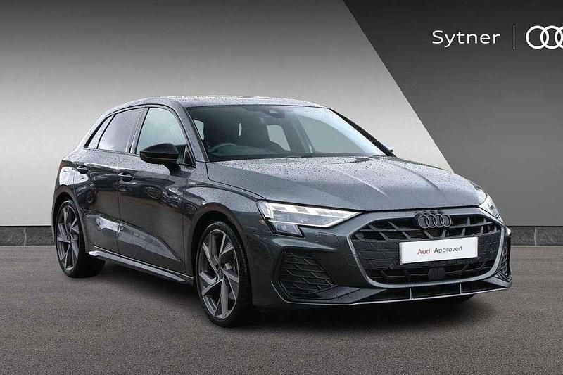 Grey Used 2025 Audi A3 Black Edition Hatchback | £31,000 (Expensive) - Image 1/4