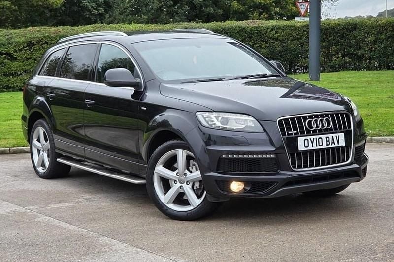 Black Used 2010 Audi Q7 S-Line SUV | £8,445 (Fair price) - Image 1/1