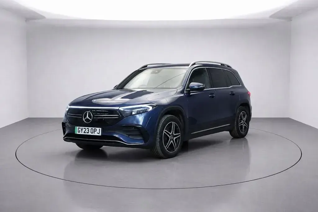 Used Mercedes EQB300 AMG line 167 kW (228 HP) 2023 Blue SUV