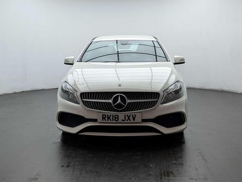 Used Mercedes A200 AMG line 2018 White Hatchback