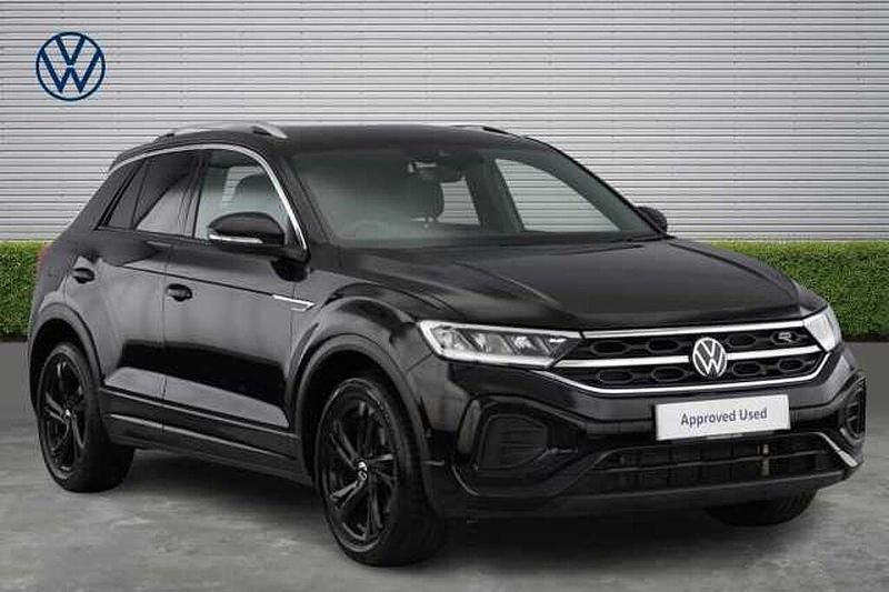 Used VW T-Roc R-line 150 HP (110 kW) 2023 Black SUV