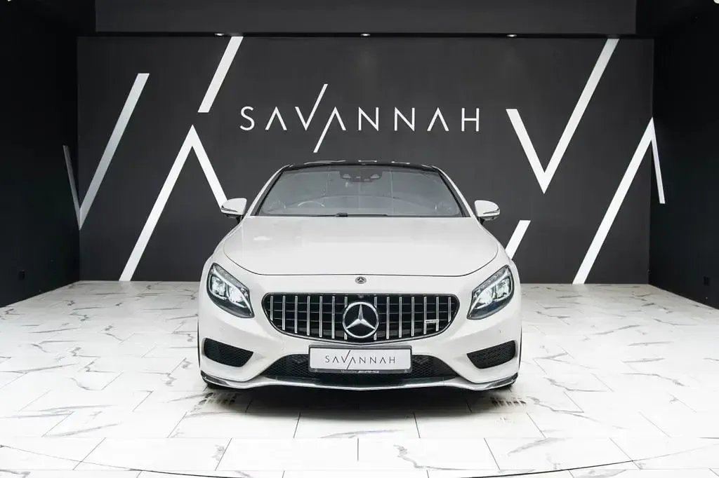 Used Mercedes S500 AMG line 2017 White Coupe