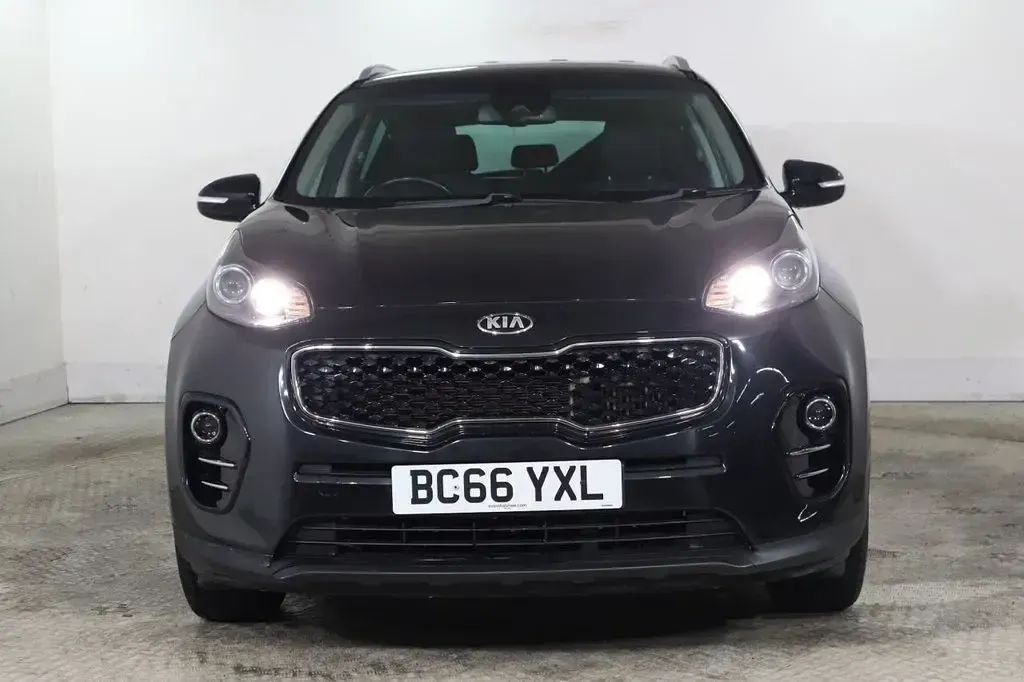 Used Kia Sportage 115 HP (84 kW) 2017 Black SUV