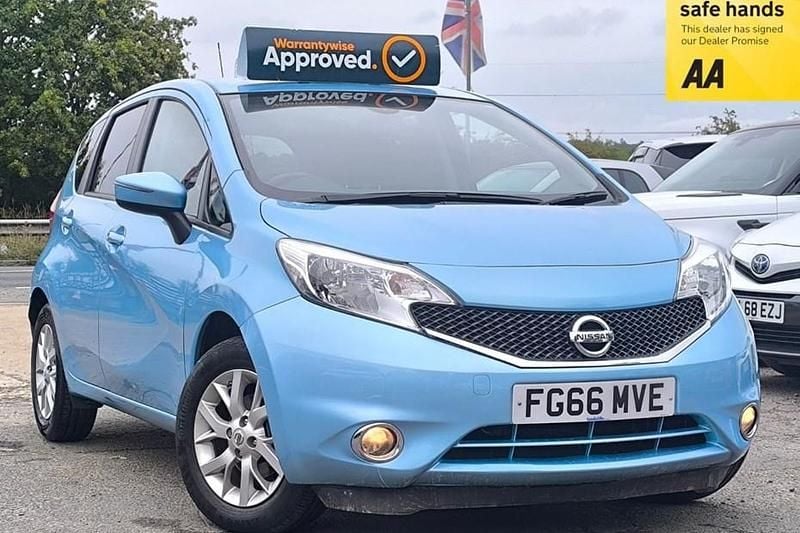 Blue Used 2016 Nissan Note Acenta Premium MPV | £6,395 (Fair price) - Image 1/1