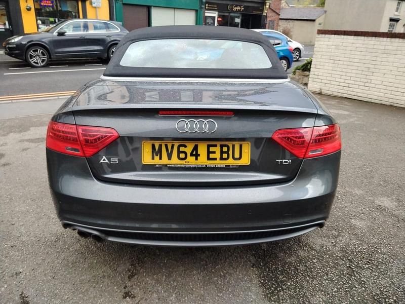 Used Audi A5 Cabriolet S-Line 2014 Grey Cabriolet
