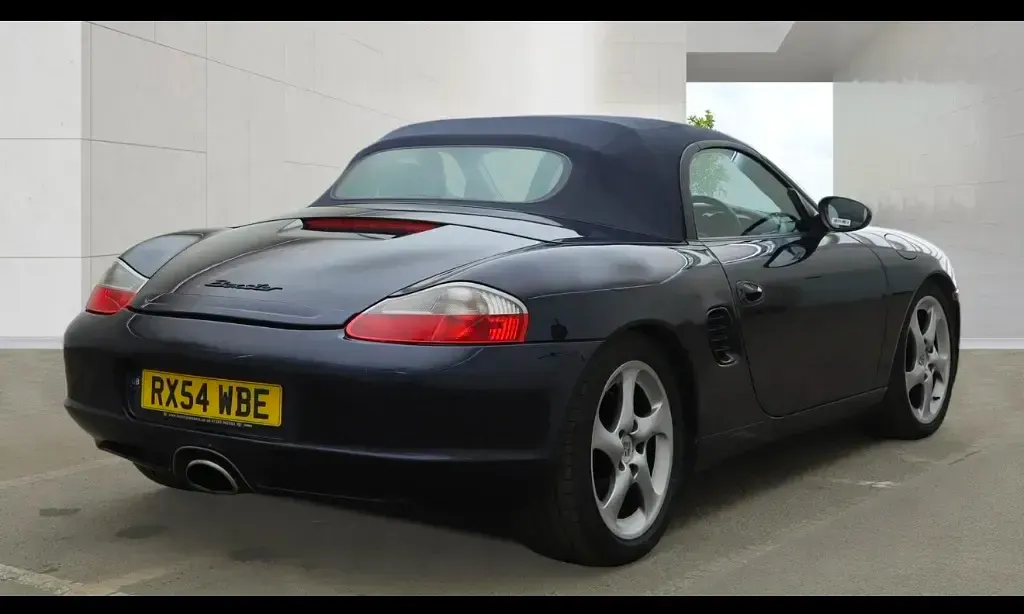 Usado Porsche Boxster 2004 Azul Cabrios