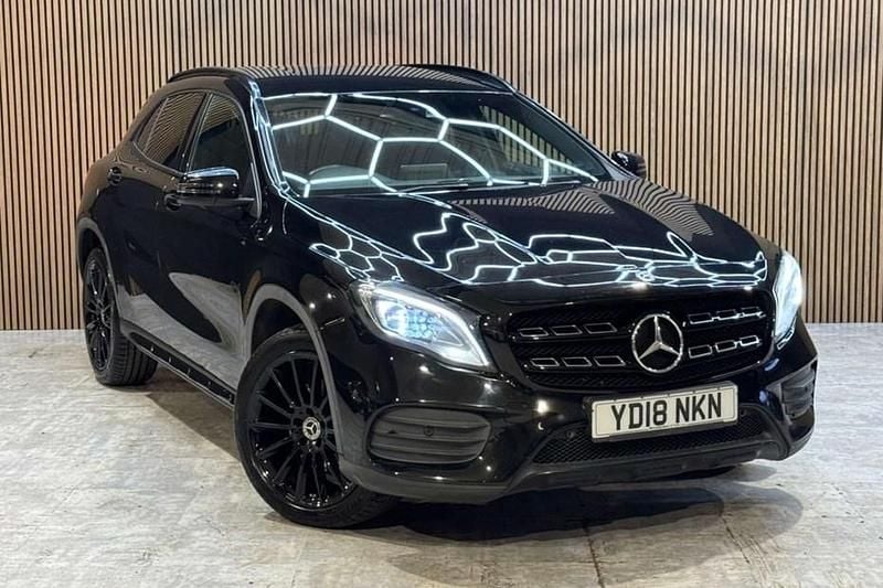 Used Mercedes GLA220 AMG Line Premium 2018 Black SUV