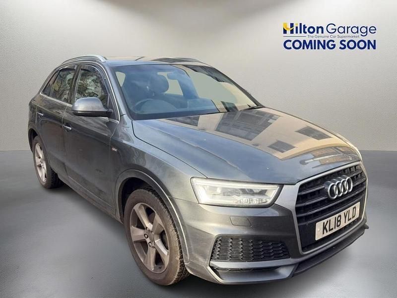 Grey Used 2018 Audi Q3 S-Line SUV | £13,150 (Good price) - Image 1/1
