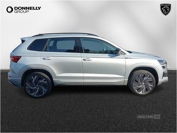 Used Skoda Karoq SportLine 150 HP (110 kW) 2023 Silver SUV