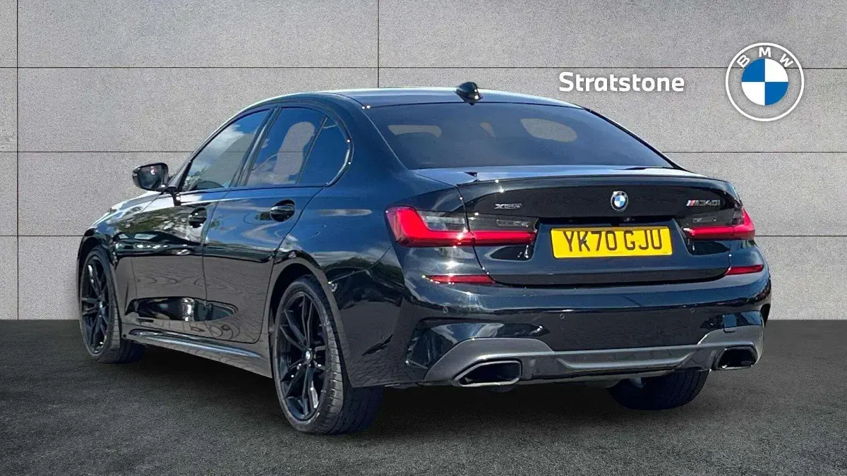 Used BMW M340 M Sport 369 HP (271 kW) 2021 Black Sedan