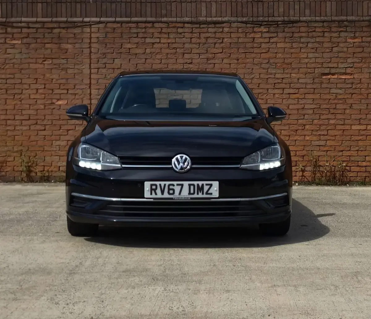 Used VW Golf VII SE 2017 Black Hatchback