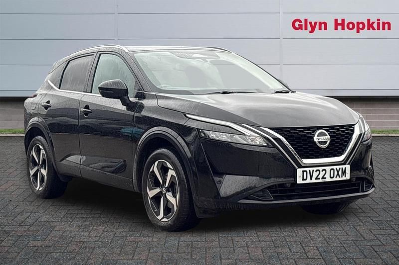 Used Nissan Qashqai N-Connecta 158 HP (116 kW) 2022 Black SUV