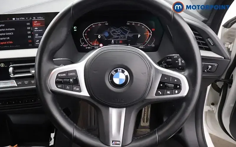 Used BMW 118 M Sport 136 HP (100 kW) 2022 White Hatchback