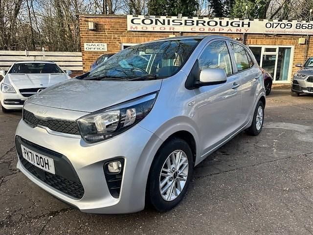 Silver Used 2021 Kia Picanto Hatchback | £8,595 (Good price) - Image 1/4