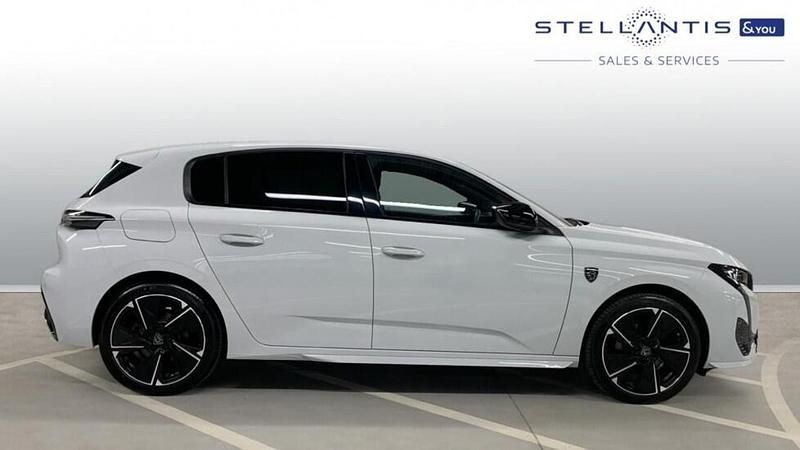 White Used 2024 Peugeot e-308 GT Hatchback | £19,471 (Fair price) - Image 1/4