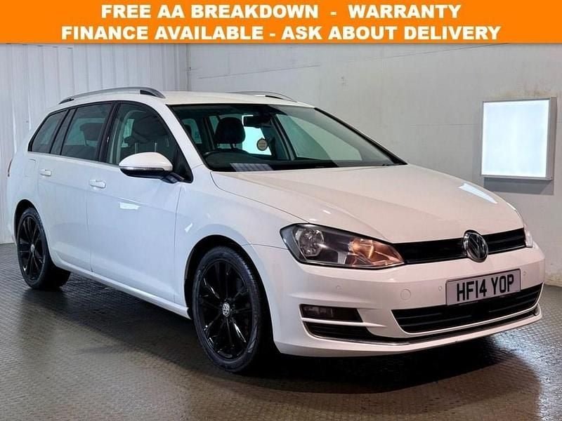 White Used 2014 VW Golf VII GT Estate | £5,695 (Fair price) - Image 1/4