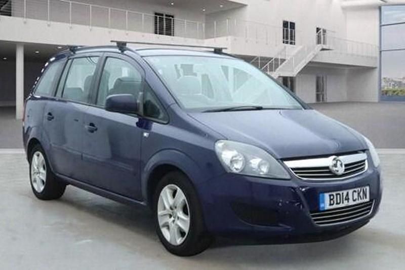 Blue Used 2014 Vauxhall Zafira MPV | £3,395 (Fair price) - Image 1/1