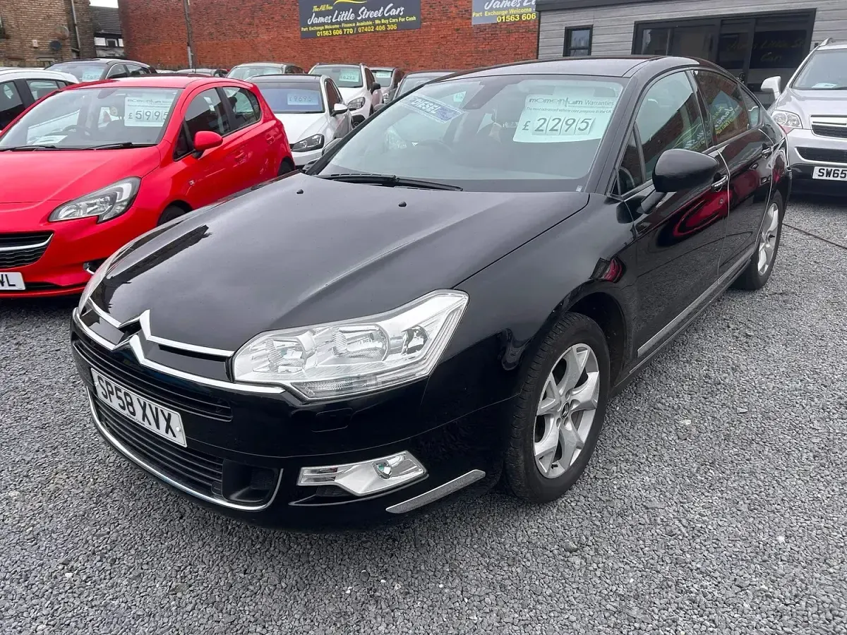 Used Citroën C5 VTR Sport 2008 Black Sedan