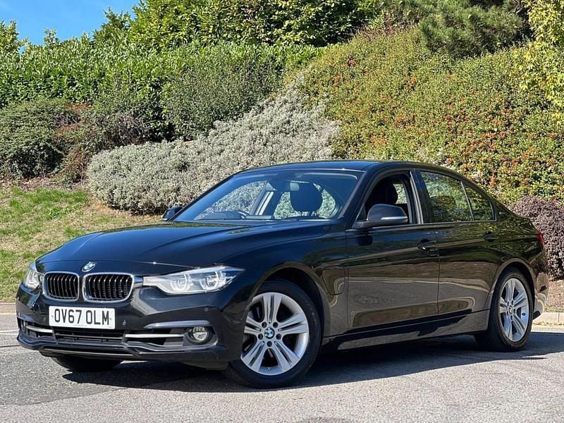 Used BMW 330e Sport Line 2017 Black Sedan