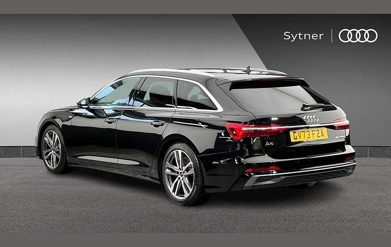 Used Audi A6 S-Line 200 HP (147 kW) 2024 Black Estate