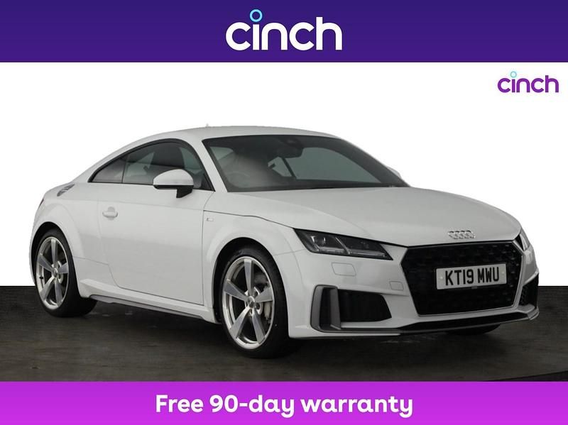 White Used 2019 Audi TT S-Line Coupe | £19,749 (Fair price) - Image 1/3