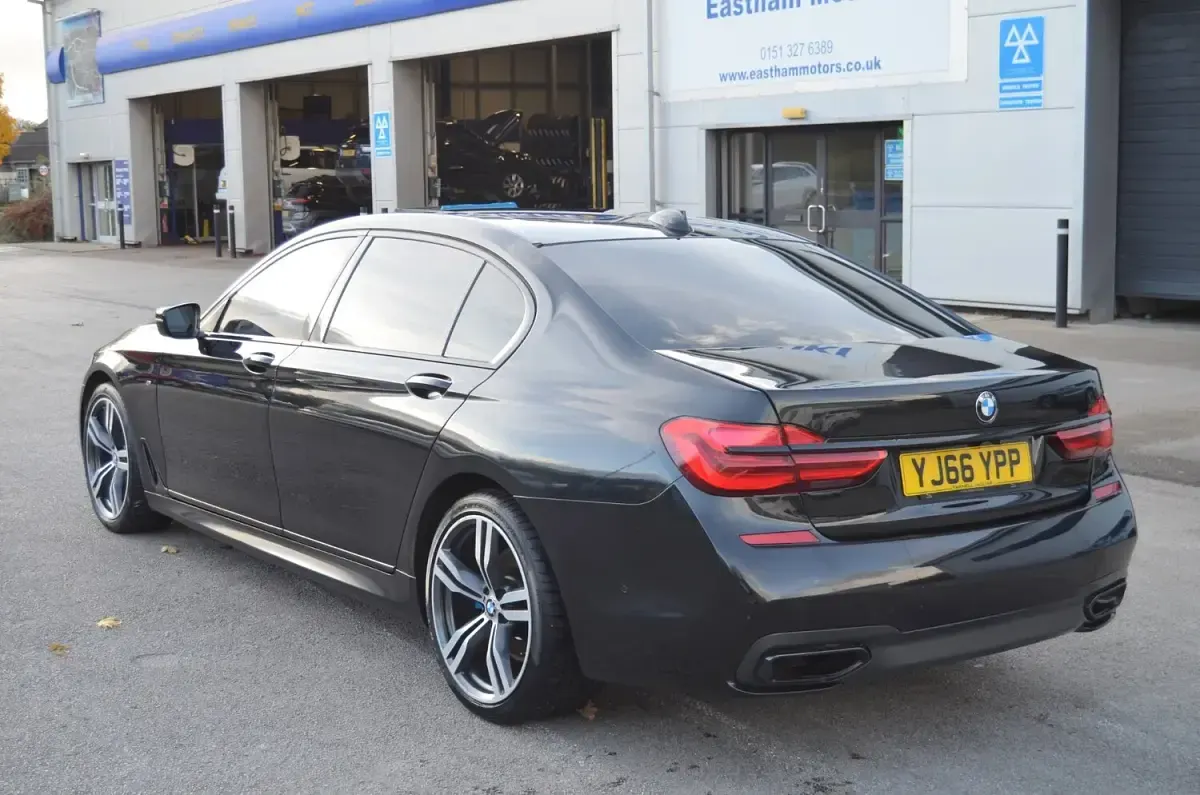 Used BMW 730L M Sport 2016 Black Sedan